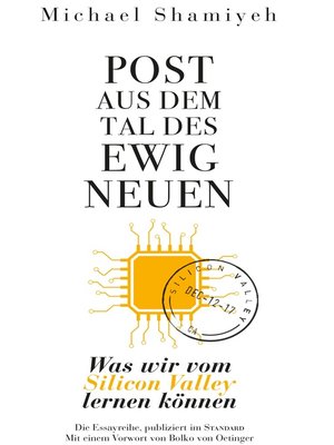 cover image of Post aus dem Tal des ewig Neuen